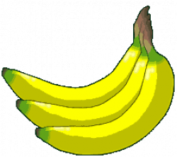 Bananas & Apples Clipart - Fruit Clipart