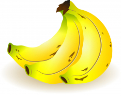 Free photo: Banana Clipart - snack, sweet, yellow - Non-Commercial ...