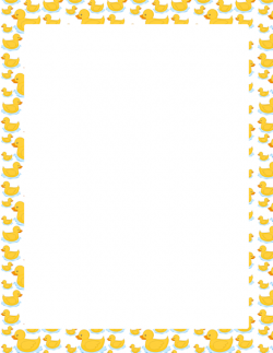 28+ Collection of Rubber Ducky Border Clipart | High quality, free ...