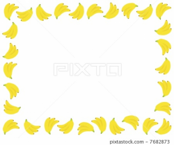 Picture Frame Frame, Banana, Bananas Stock Illustration [7682873 ...