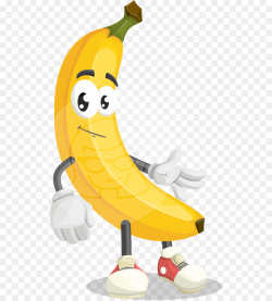 Banana Cartoon Character Clip art - Cartoon character png download ...