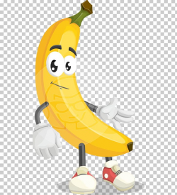 Banana Cartoon Character PNG, Clipart, Banana, Banana Family ...