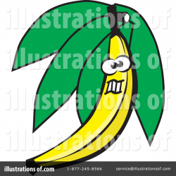 Banana Clipart #26446 - Illustration by David Rey