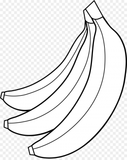 Banana split Black and white Clip art - Bunch Cliparts png download ...