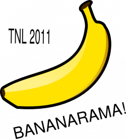 Banana Logo3 Clip Art at Clker.com - vector clip art online, royalty ...