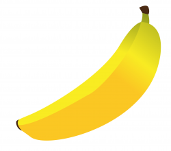 View Banana1.jpg Clipart - Free Nutrition and Healthy Food Clipart