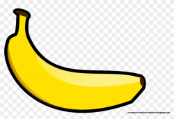 Banana Yellow Clip Art - Yellow Banana Clipart, HD Png ...