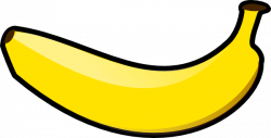 Banana Clipart Cartoon #2374752