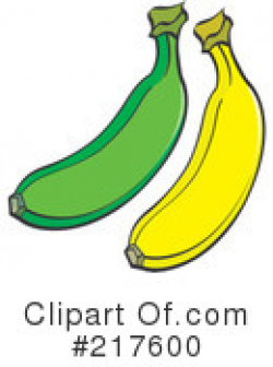 Bananas Clipart #1200917 - Illustration by Lal Perera
