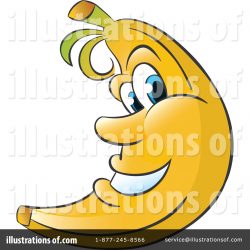Bananas Clipart #20693 - Illustration by Alexia Lougiaki