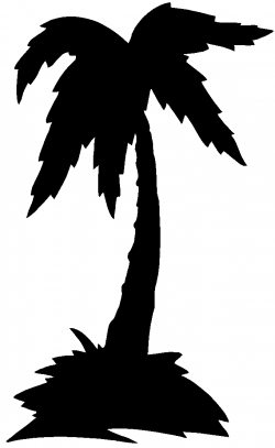 Palm tree silhouette free clipart images 3 - Cliparting.com