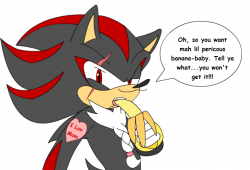 Shadow's banana called baby by LeniProduction on DeviantArt