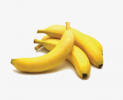 Three Bananas, Food, Fruit, Vegetables PNG Image and Clipart for ...