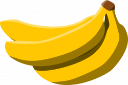 Public Domain Clip Art Image | Illustration of a bunch of bananas ...