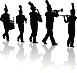 Marching Band Clipart Silhouette at GetDrawings.com | Free for ...