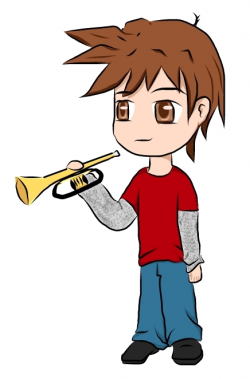 Band Geeks - Trumpet Boy by Mekura-Tamashii on DeviantArt