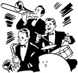Big Band Era Clip Art | Big Band Dance Hits | Wedding Theme - 1940's ...
