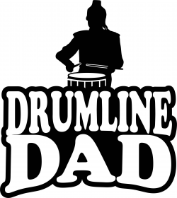 Drumline Dad Girl T Shirt/ Drumline Dad T-shirt/ Drumline Dad
