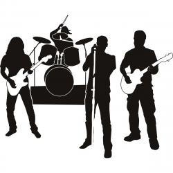 Silhouette Band at GetDrawings.com | Free for personal use ...