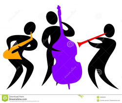 Jazz Band Silhouette at GetDrawings.com | Free for personal use Jazz ...