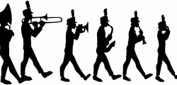 Marching Silhouette at GetDrawings.com | Free for personal use ...