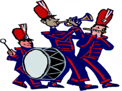 Image of Band Clipart #3923, 4th Of July Parade Clipart U S A ...