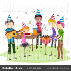 Birthday Party Clipart #1064661 - Illustration by BNP Design Studio