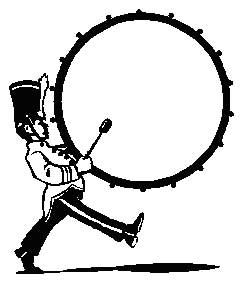 Marching Band Drummer Clipart | Music-themed | Pinterest | Marching ...