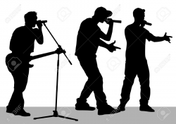 Band Silhouette at GetDrawings.com | Free for personal use Band ...