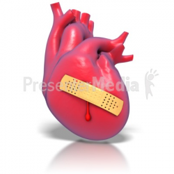 Human Heart Band-aid - Medical and Health - Great Clipart for ...