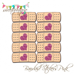 Doc McStuffins Inspired Bandaid Stickers Birthday Party or