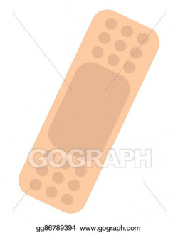 Vector Art - Band aid icon. Clipart Drawing gg86789394 - GoGraph