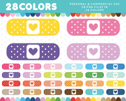 Bandage clipart Bandaid clipart First aid clipart Medical