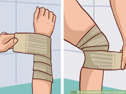 5 Ways to Apply Different Types of Bandages - wikiHow