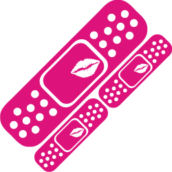 Lips Band Aid Pack Sticker [bandaid-lips] - $5.00 : SassyStickers ...