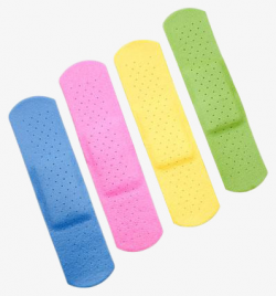 Free Image Buckle Multicolored Plastered, Band Aid, Blue Yellow, Red ...