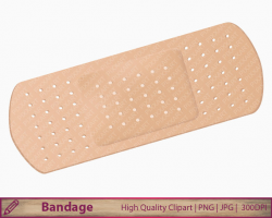 bandage clipart medical clip art band aid illustration
