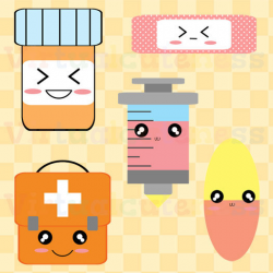 kawaii or die — First Aid Clipart - Doctor Clip Art, Medicine...