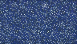 Navy Blue Bandana fabric 100 percent cotton BTY from cutmcutecowgirl ...