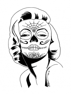 Skull Bandana Drawing at GetDrawings.com | Free for personal use ...