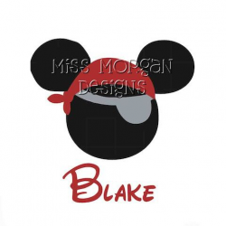Pirate Bandana Mickey | Disney | Pinterest | Pirate bandana