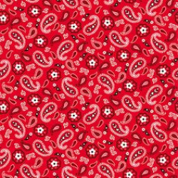 classic red paisley bandana | RANDOM BOARD | Pinterest | Bandanas