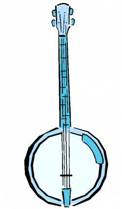 Image of Bluegrass Clipart #4957, Banjo Clipart Free - Clipartoons