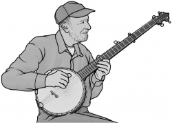 banjo / longneck banjo ] plucked string instrument. | World musical ...