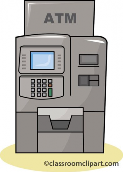 Money Atm Bank Machine 1110 Classroom Clipart | teaching ideas ...