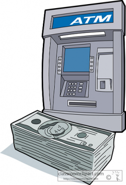 Money clipart money atm bank jpg - Clipartix