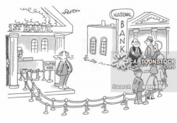 Bank Branches Cartoons and Comics - funny pictures from CartoonStock