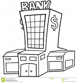 Bank Teller Clipart: Cashier