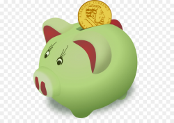 Saving Money Bank Clip art - Piggy Bank Image png download - 555*632 ...