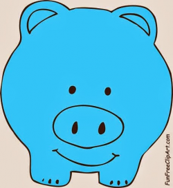 Cute piggy bank - Fun free | Clipart Panda - Free Clipart Images